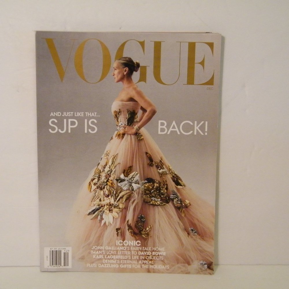 Vogue Magazine Features SJP, Sarah Jessica Parker